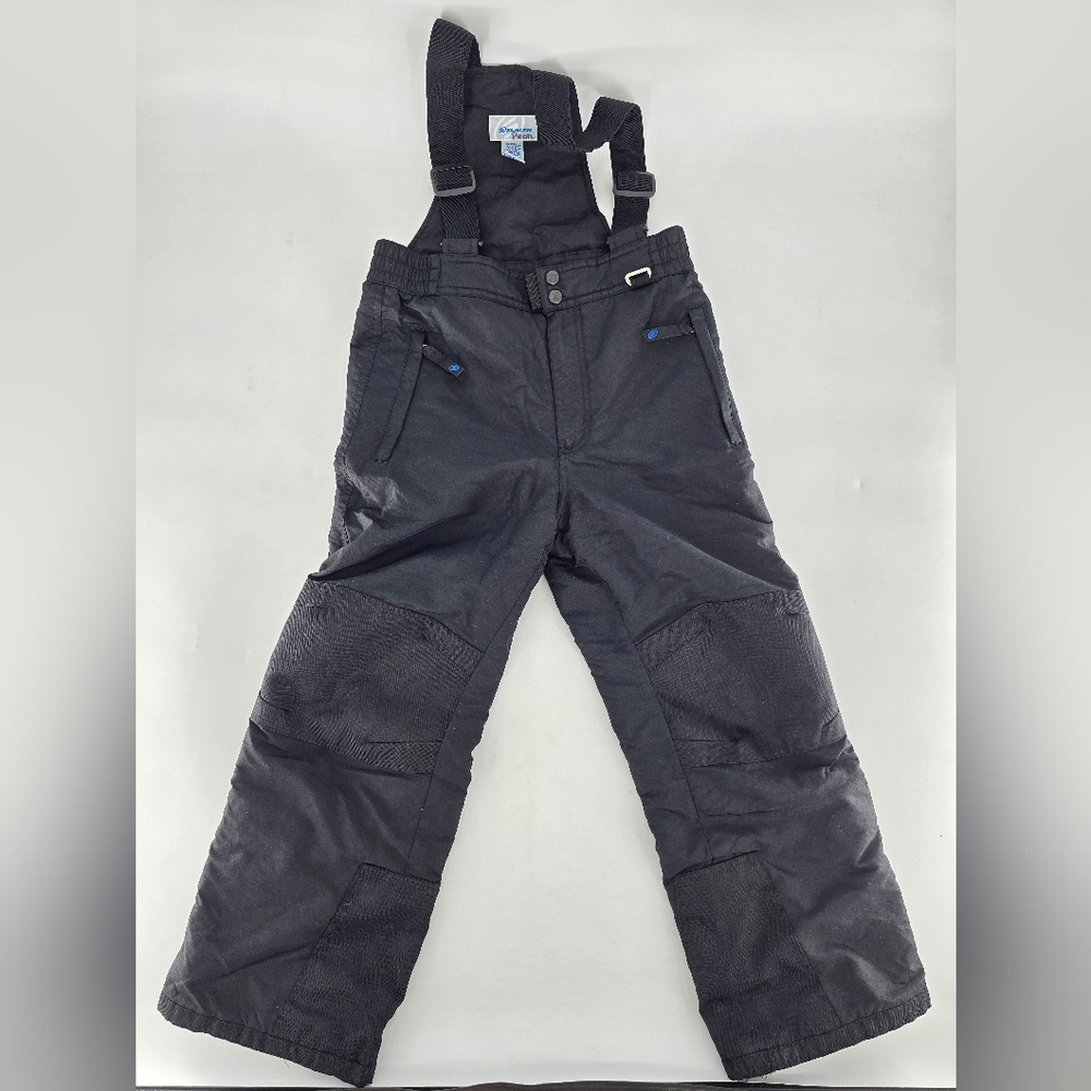 Black Insulated Overalls for Winter‎ Sports